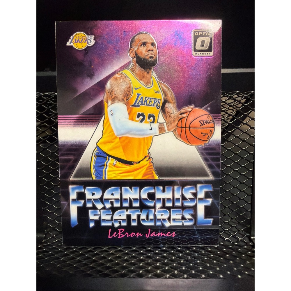 LeBron James 2018-19 Panini Donruss Optic‎ Franchise Features #6 Lakers Card